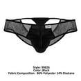 thumbnail image 4 of CandyMan Fashion Thongs 99826 Color Black Size L/XL, 4 of 5