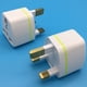 thumbnail image 5 of Adaptador de enchufe de UE a Reino Unido, enchufe europeo de viaje, enchufes estándar de Gran Bretaña (blanco) Ehuebsd Para estrenar, 5 of 9