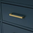thumbnail image 5 of Ariel Cambridge 61 In. Double Oval Sink Vanity With Carrara White Marble 0.75 In Countertop In Midnight Blue, 5 of 10