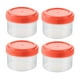 thumbnail image 1 of Botellas Pequeñas Shamjiam Paquete de 4 Botellas Transparentes Multifuncionales para Condimentos, 1 of 8