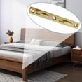 thumbnail image 7 of 4 Set Bed Rail Fasteners Heavy Duty Bed Rail Brackets Bed Frame Rail Hardwa-5 INCH（Screws Included）, 7 of 7