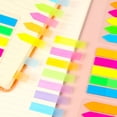 thumbnail image 4 of BRIGHTFUFU Transparent Highlighter Tape Fluorescent Index Tabs 10pcs Highlighting Planners, 4 of 8