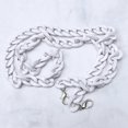 thumbnail image 3 of 1pc 120cm Acrylic Bag Strap Never Fade Women Bag Strap Plastic Chains Ladies Bag Chain (Large Fish Bone White), 3 of 3