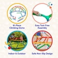 thumbnail image 3 of Battat Climbscape Climbing Dome Climber Indoor Outdoor Jungle Gym  for 3 Years +, 3 of 10