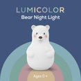 thumbnail image 2 of Lumicolor Bear Baby Night Light, Color-Changing and Rechargeable Kids Night Light, 2 of 5
