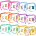 thumbnail image 1 of Bolsas de maquillaje Kacctyen Sun Clear 12 unidades impermeables para playa, 1 of 6