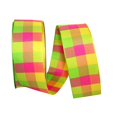 thumbnail image 1 of Reliant Ribbon 25462W-C03-09J 10.5 in. 25 Yards Check Clark Wired Edge Ribbon, Comb. 3, 1 of 1