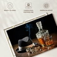 thumbnail image 6 of Elephant Stock Retro Whiskey Drink Wall Art - Horizontal Canvas Wall Art - Living Room Wall Decor - Food And Drink Canvas - Gray And Brown Decor - 45" x 30", 6 of 8