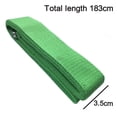 thumbnail image 2 of Yoga Strap Durable And Comfy Delicate Texture - Best For Daily Stretching, Physical Therapy, Fitness - Green, 2 of 5