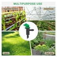 thumbnail image 6 of Uxcell 60-Pack Flag Irrigation Dripper Emitter, 16L/H 4 GPH Plastic Drip Irrigation Connect Irrigation System Parts Tool [Green], 6 of 6