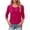 Red, variant on EDFBUYKRS Shirts for Women Puff Long Sleeve Womens Blouses Casual Fall Tunic Tops Xxl
