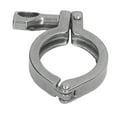 thumbnail image 4 of Hose Tri Clamp, Stainless Steel Triple Clamp Fixture with Wing Nut for Hose Pipe Connection, 4 of 7