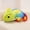 gradient ramp, variant on Curly Tail Chameleon Plush Toy Stuffed Animal 2 Sizes 15.7in 18.9in Gradient/Green Soft Cute Reptile Plush