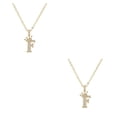 thumbnail image 1 of Sonducket Women Letter Necklace Neck Decoration Beautiful Pendants Gift Festival Alphabet Ladies Accessory Jewelry Pendant Fashion F 2Conjunto, 1 of 6