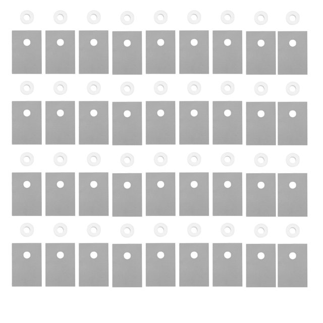 Shisuyan 1 Set Thermal Pad With Bushing Thermal Sheet Conductive Silicone Pad Accessory