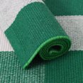 thumbnail image 4 of Unique Bargains Cotton Woven Checkered Area Floor Rug Carpet Mat Green & White 59"x35", 4 of 8