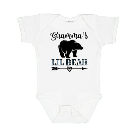 

Inktastic Gramma Lil Bear Grandson Gift Gift Baby Boy Bodysuit
