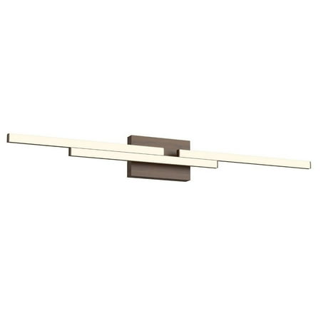 

VL52738-WT-Kuzco Lighting-Anello Minor - 29W LED Bath Vanity-1.75 Inches Tall and 38 Inches Wide-Walnut Finish