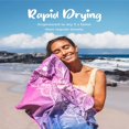 thumbnail image 2 of Microfiber Beach Towels Fast Drying Extra Large 71” x 32” Sand Free Super Lightweight, 2 of 6