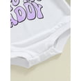 thumbnail image 6 of Bagilaanoe Newborn Baby Girl Oversized Romper Sweatshirt Long Sleeve Bodysuits Letter Print Pullover 3M 6M 12M 18M Infant Casual Tee Tops, 6 of 7