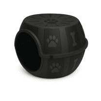 Cat Cave - Cozy Cat Bed Cave for Relaxation, Durable Plastic Cat Houses for Indoor Cats, Modern Design, Easy to Clean, Loved by Cats, Large 12.5" H x 20" L x 15.3" W.