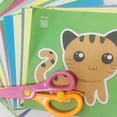 thumbnail image 1 of SNNROO Children‘s Handmade Paper-cutting Fun Set (96 Random Color-printed Patterns  Plus A Pair Of Child Safety Scissors), 1 of 5