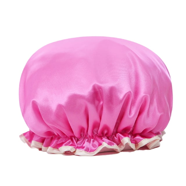 Minnieouse Gorro de dormir para mujer, gorros de pelo de ducha impermeables dobles, cubierta de cabeza de niña gruesa a prueba de aceite para el hogar, Type3 NO3 Minnieouse AP010840-09B