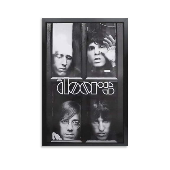 The Doors 4 Canvas Poster Bedroom Decoration Landscape Office Valentine's Birthday Gift