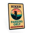 thumbnail image 1 of Hikers Parking Only, Hiking, Parking Signs, Metal Signs, Signs for Garage 16x24 116242001005, 1 of 4