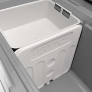 RTIC 52 Quart Ultra-Light Hard Cooler Bundle, with Freezable Divider & Dry Basket, Darl Grey & Cool Grey
