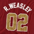 thumbnail image 2 of Harry Potter T-Shirt Weasley Jersey Unisex Graphic Tee For Men & Women, 2 of 7