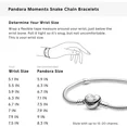 thumbnail image 4 of Moments Heart Clasp Snake Chain Bracelet - Charm Bracelet - Compatible Moments Charms - Comes with Gift Box, 4 of 4