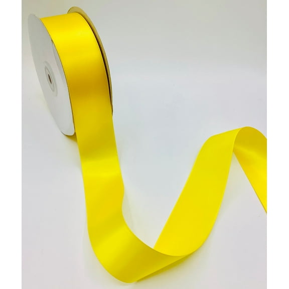 Yellow 1-1/2" Satin Ribbon