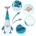 thumbnail image 4 of Sparkling Sin Cara Pequeña Decoración Pez Enano para la Decoración del Árbol del Festival con y Figura de Anciano para el Hogar y, 4 of 7