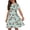 0-Mint Green113, variant on Tween Girls Lemon Print Dress Sleeveless A Line Summer Soft Party Sundress,White