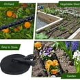 thumbnail image 5 of Flat Soaker Hose 100ft, 80% Water-Saving Drip Irrigation Hose for Garden, Leakproof and Flexible with Anodized Aluminum Ends, Double Layer Soaking Hoses for Garden, Vegetables, 5 of 8