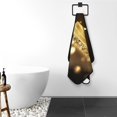 thumbnail image 6 of Zufioo Golden Glitter And Light Print Coral Fleece Bath Towel 27x55 Inches, Absorbent and Quick-drying Bath Towel, Suitable for Adults and Children, 6 of 8