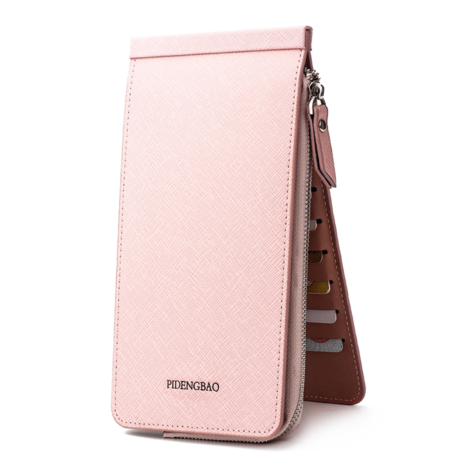 Multifunctional Long Wallet Multi-slot Card Holder Purse with 26 Slot Bifold PU