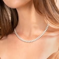 thumbnail image 4 of Collier Classique de Perles d'Eau Douce 6 mm avec Fermoir en Argent Sterling, 4 of 7