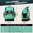 thumbnail image 4 of Mochila de natación Maelstrom, impermeable, 35 L, con compartimento para zapatos, 4 of 7