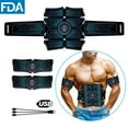 thumbnail image 6 of eAnjoy EMS Pads, ABS Stimulator Muscle Toner, Abdominal Toning Belt Muscle Trainer, Portable Fitness Trainer for Abdomen, Arm and Leg, with 6 Modes 8 Levels, USB Charging, 6 of 6