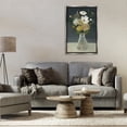 thumbnail image 4 of Stupell Industries Transitional Earthy Floral Vase Gray Floating Frame Canvas Art, 21 x 31, by Hannah Dawson, 4 of 8