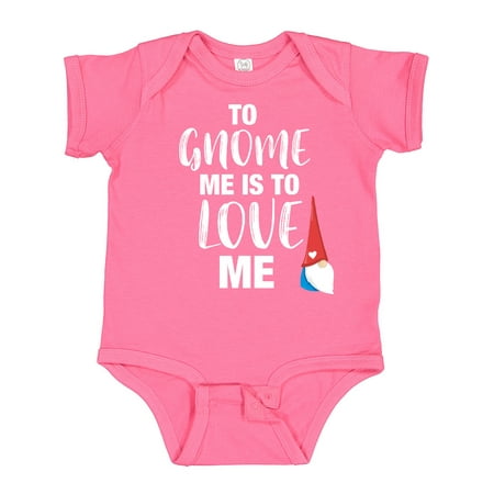 

Inktastic Gnome Me Love Me Gift Baby Girl Bodysuit