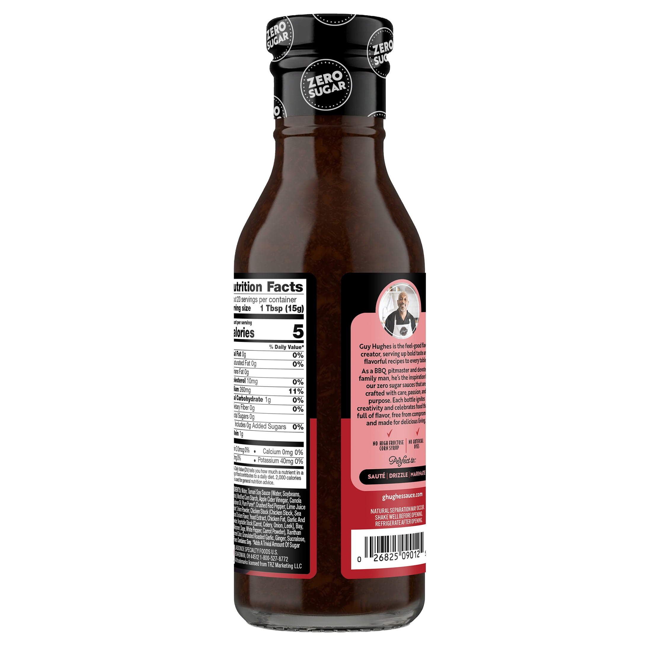 G Hughes Zero Sugar General Tso Marinade, 12 oz
