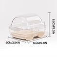 thumbnail image 4 of Wisewang Hamster Houses For Syrian Hamsters Sand Bath Option Hamster Sand Bathroom m, 4 of 6