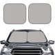 thumbnail image 2 of Balery Gary Parasol para parabrisas de coche de 2 piezas | Parasol plegable para parabrisas delantero de coche para la mayoría de sedanes-Small, 2 of 5
