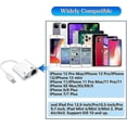 thumbnail image 4 of Apple Mfi Certified Lightning To Ethernet Adapter - Rj45 Lan Network Adapter With Charge Port - Plug And Play Support, 4 of 5