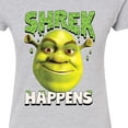 thumbnail image 3 of Shrek - Shrek Happens - Juniors Fitted Graphic T-Shirt, 3 of 5