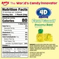 thumbnail image 5 of Amos 4D Gummy Pineapple Burst No-Sodium Fruit Snacks Natural Flavored 1 Pack 8.47oz, 5 of 7