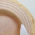 thumbnail image 6 of Womens Straw Sun Hats Wide Brim Foldable Beach Hats UV UPF 50+ Summer Sun Travel Hat for Women, 6 of 6